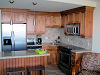 Kihei Surfside unit 506 full view of kitchen