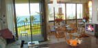 Panoramic view of Kihei Surfside #509 Living / Dining room