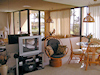 Kihei Surfside unit 202 dining room and tv view