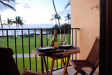 Kihei Surfside unit 208 view from the Lanai 