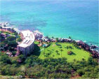 Bird's eye view of the Kihei Surfside Resort 